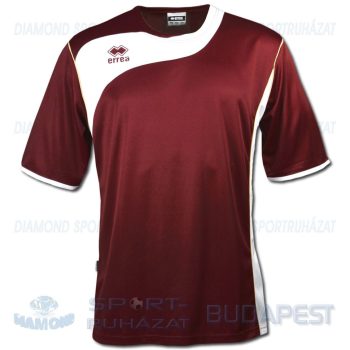 ERREA TONIC SHIRT futball mez - bordó-fehér [XL]