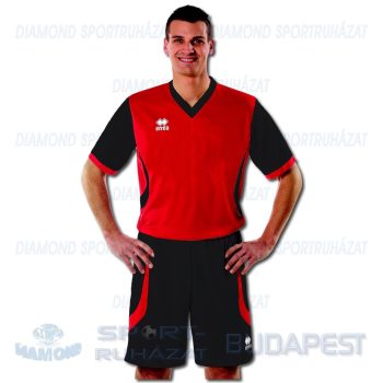 ERREA LAND KIT futball mez + nadrág KIT - piros-fekete [XS]