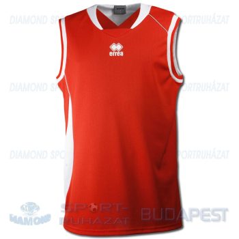 ERREA DUNK SHIRT SENIOR kosárlabda mez - piros-fehér-világosszürke [M]