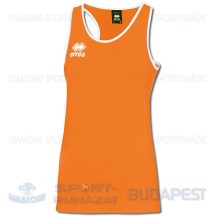   ERREA BOLT WOMAN SENIOR női atléta mez (ujjatlan) - UV narancssárga-fehér [M]