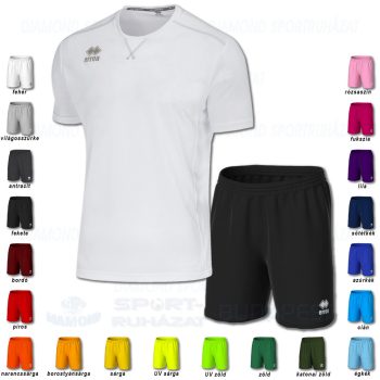 ERREA EVERTON & NEW SKIN SET futball mez + nadrág SZETT - fehér