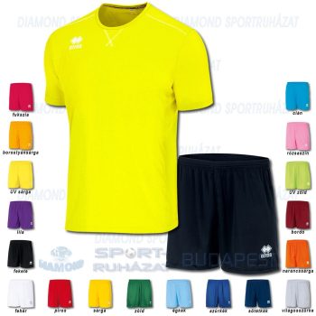 ERREA EVERTON & NEW SKIN SET futball mez + nadrág SZETT - UV sárga