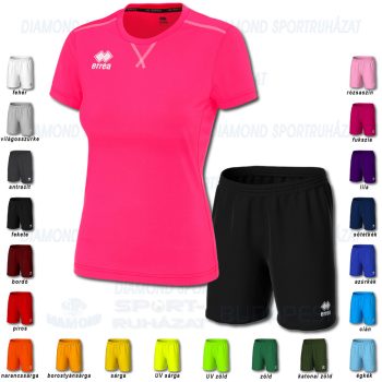 ERREA MARION WOMAN & NEW SKIN SET női röp- és kézilabda mez + unisex nadrág SZETT - UV fukszia