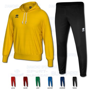 ERREA JONAS & NEVIS 3.0 SET kapucnis-belebújós edző- és szabadidő melegítő felső + nadrág SZETT - sárga