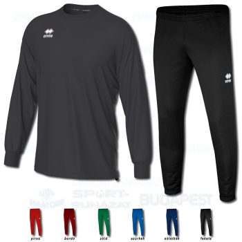 ERREA MADISON & NEVIS 3.0 SET belebújós edző- és szabadidő melegítő felső + nadrág SZETT - antracit