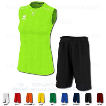 ERREA ALISON WOMAN & DALLAS 3.0 SET női kosárlabda mez + unisex nadrág SZETT - UV zöld ERREA ALISON WOMAN & DALLAS 3.0 SET női kosárlabda mez + unisex nadrág SZETT - UV zöld