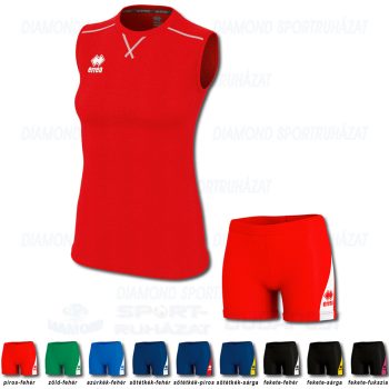 ERREA ALISON WOMAN & AMAZON WOMAN 3.0 SET női röplabda mez + női nadrág SZETT - piros