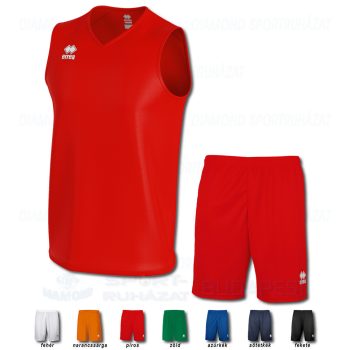 ERREA DARRELL & MAXI SKIN SET kosárlabda mez + nadrág SZETT - piros