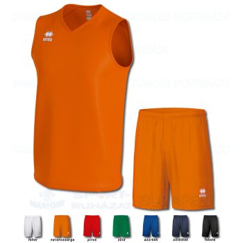 ERREA DARRELL & MAXI SKIN SET kosárlabda mez + nadrág SZETT - narancssárga