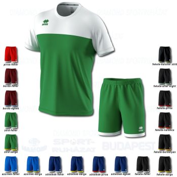 ERREA BRANDON & BARNEY SET futball mez + nadrág SZETT - zöld-fehér