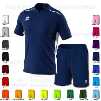 ERREA HECTOR & NEW SKIN SET futball mez + nadrág SZETT - sötétkék-fehér