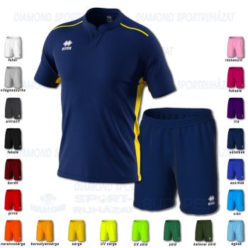 ERREA HECTOR & NEW SKIN SET futball mez + nadrág SZETT - sötétkék-sárga