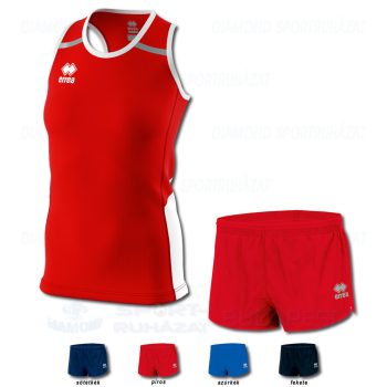 ERREA KENNY WOMAN & BLAST SET női atléta mez + unisex nadrág SZETT - piros-fehér