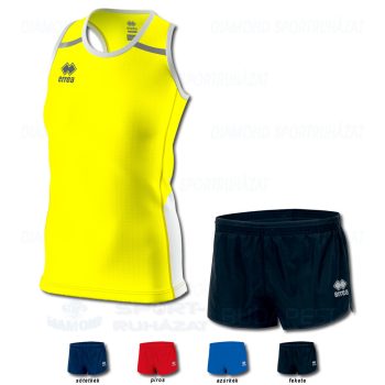 ERREA KENNY WOMAN & BLAST SET női atléta mez + unisex nadrág SZETT - UV sárga-fehér