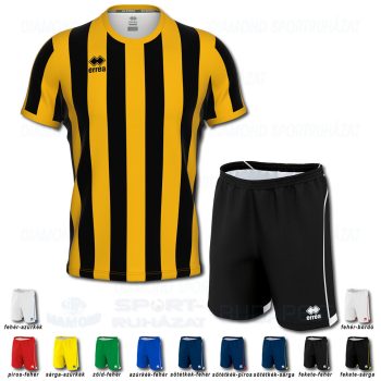 ERREA STRIP & TRANSFER 3.0 SET futball mez + nadrág SZETT - fekete-borostyánsárga