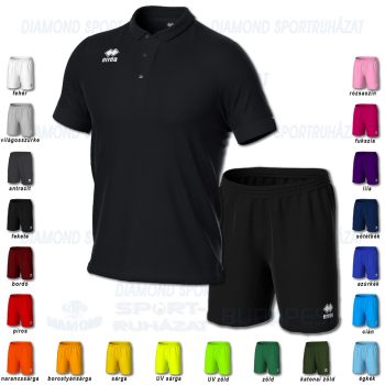 ERREA VIENNA & NEW SKIN SET futball mez + nadrág SZETT - fekete-fehér