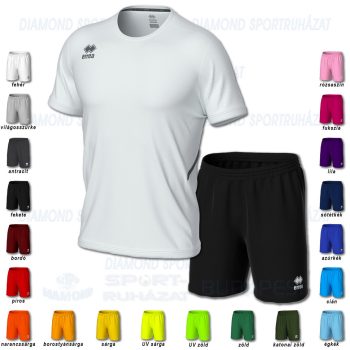 ERREA MARVIN & NEW SKIN SET futball mez + nadrág SZETT - fehér