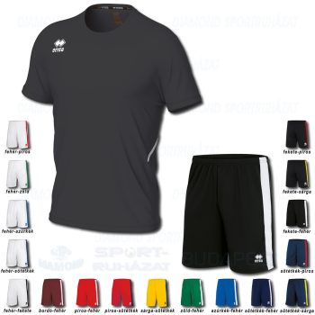 ERREA MARVIN & BOLTON SET futball mez + nadrág SZETT - antracit