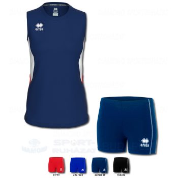 ERREA CARRY WOMAN & PREMIER WOMAN SET női röp- és kosárlabda mez + női pamutnadrág SZETT - sötétkék-fehér-piros