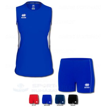 ERREA CARRY WOMAN & PREMIER WOMAN SET női röp- és kosárlabda mez + női pamutnadrág SZETT - azúrkék-fehér-sötétkék