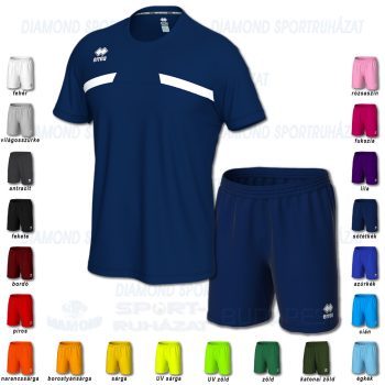 ERREA MARK & NEW SKIN SET futball mez + nadrág SZETT - sötétkék-fehér