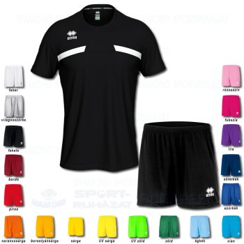ERREA MARK & NEW SKIN SET futball mez + nadrág SZETT - fekete-fehér