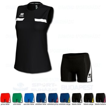 ERREA MARGIE WOMAN & AMAZON WOMAN 3.0 SET női röp- és kosárlabda mez + női nadrág SZETT - fekete-fehér