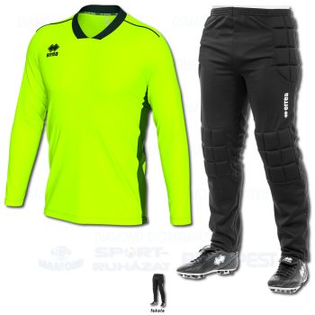 ERREA JERZY & PITCH SET kapus mez + nadrág SZETT - UV zöld-fekete