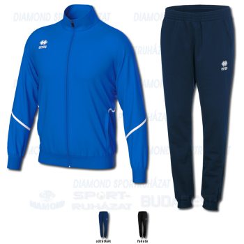ERREA MARLON & VANESSA WOMAN 3.0 SET edző- és szabadidő melegítő felső + női nadrág SZETT - azúrkék