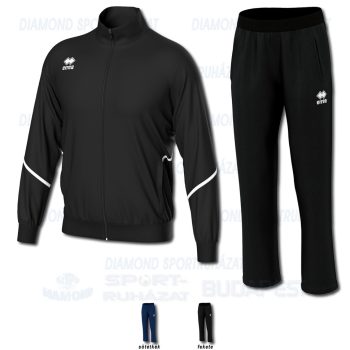 ERREA MARLON & VALERY WOMAN SET edző- és szabadidő melegítő felső + női nadrág SZETT - fekete