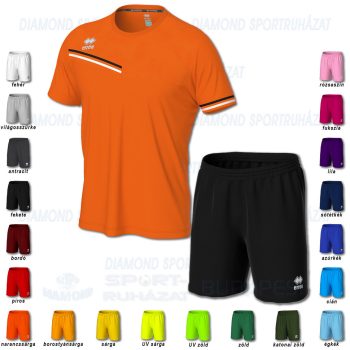 ERREA EVAN & NEW SKIN SET futball mez + nadrág SZETT - narancssárga-fekete-fehér