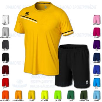 ERREA EVAN & NEW SKIN SET futball mez + nadrág SZETT - sárga-fekete-fehér