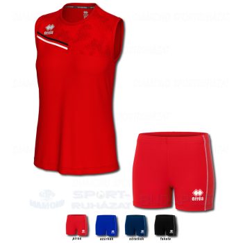 ERREA ELOY WOMAN & PREMIER WOMAN SET női röp- és kosárlabda mez + női nadrág SZETT - piros-fekete-fehér