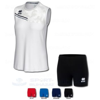 ERREA ELOY WOMAN & VOLLEYBALL WOMAN SET női röp- és kosárlabda mez + női pamutnadrág SZETT - fehér-fekete-antracit