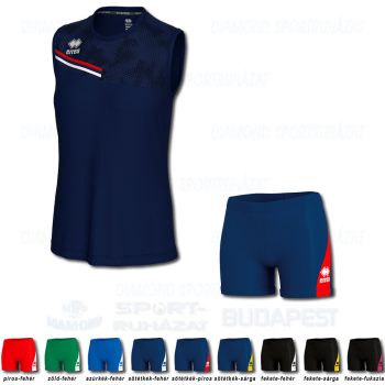 ERREA ELOY WOMAN & AMAZON 3.0 WOMAN SET női röp- és kosárlabda mez + női nadrág SZETT - sötétkék-piros-fehér