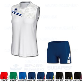 ERREA ELOY WOMAN & AMAZON 3.0 WOMAN SET női röp- és kosárlabda mez + női nadrág SZETT - fehér-azúrkék-sötétkék