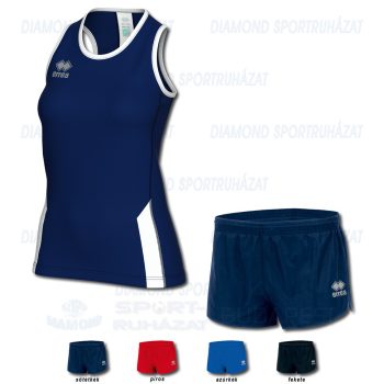 ERREA REGIS WOMAN & BLAST SET női atléta mez + unisex nadrág SZETT - sötétkék-fehér