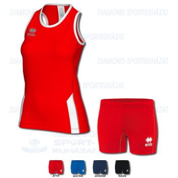 ERREA REGIS WOMAN & GWEN WOMAN SET női atléta mez + női nadrág SZETT - piros-fehér