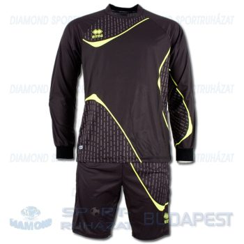 ERREA IKER SENIOR KIT kapus mez + nadrág KIT - fekete-UV sárga [L]