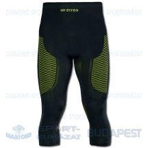   ERREA FOEHN SENIOR elasztikus aláöltöző nadrág (háromnegyedes) - fekete-UV sárga [2XL]