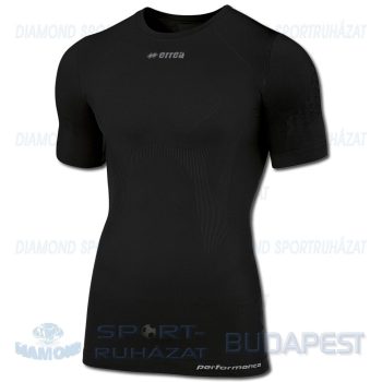 ERREA DAVID UNDERSHIRT elasztikus aláöltöző felső (rövid ujjú) - fekete